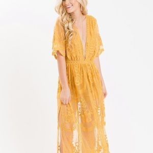 Marigold Maxi Romper